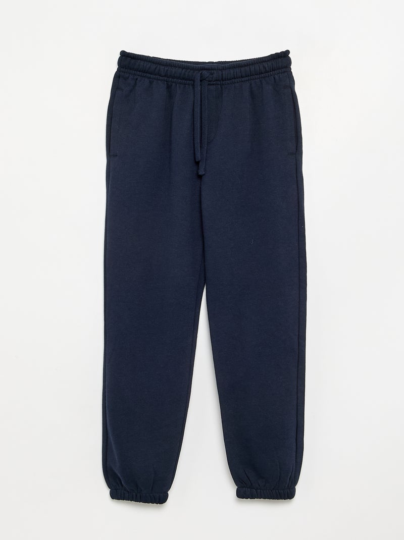 Set di 3 pantaloni da jogging a tinta unita Blu - Kiabi