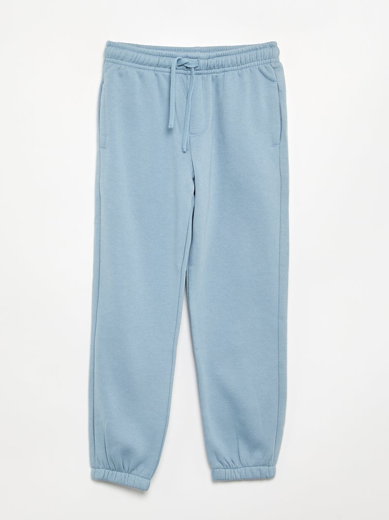 Set di 3 pantaloni da jogging a tinta unita Blu - Kiabi