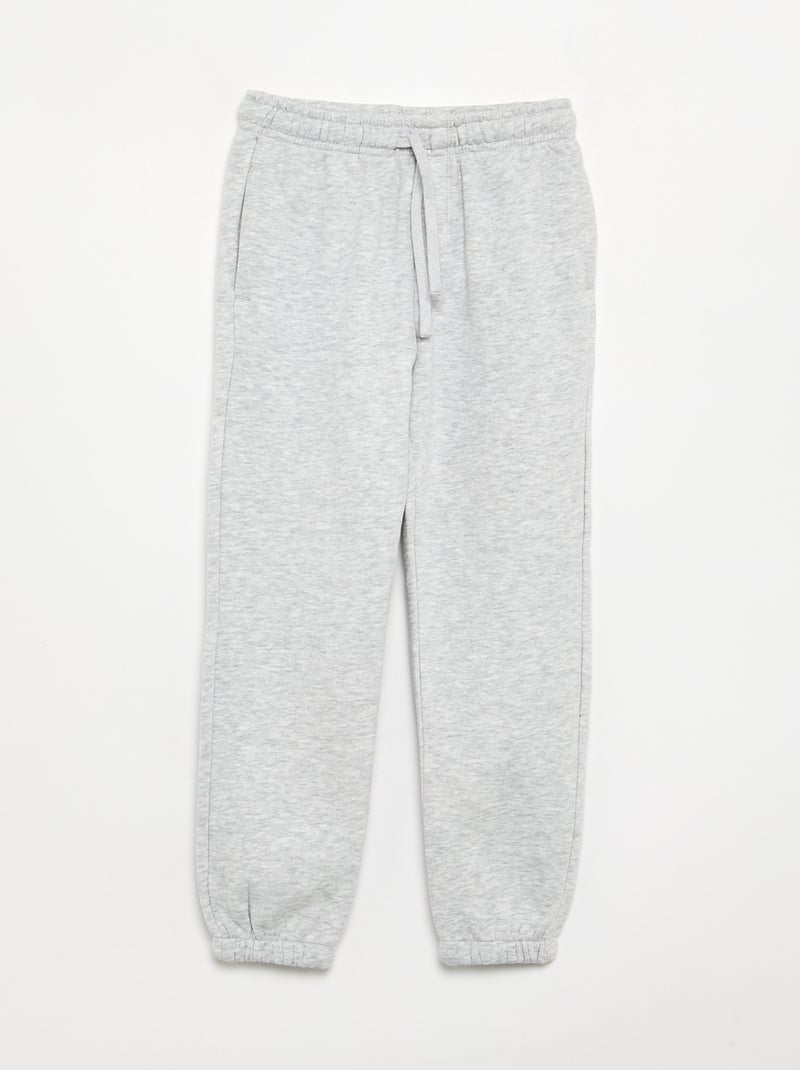 Set di 3 pantaloni da jogging a tinta unita Grigio - Kiabi