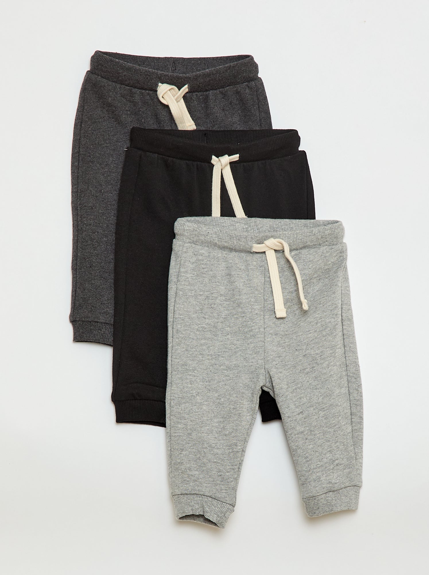 Set di 3 pantaloni da jogging