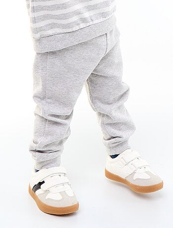 Set di 3 pantaloni da jogging in felpa French Terry