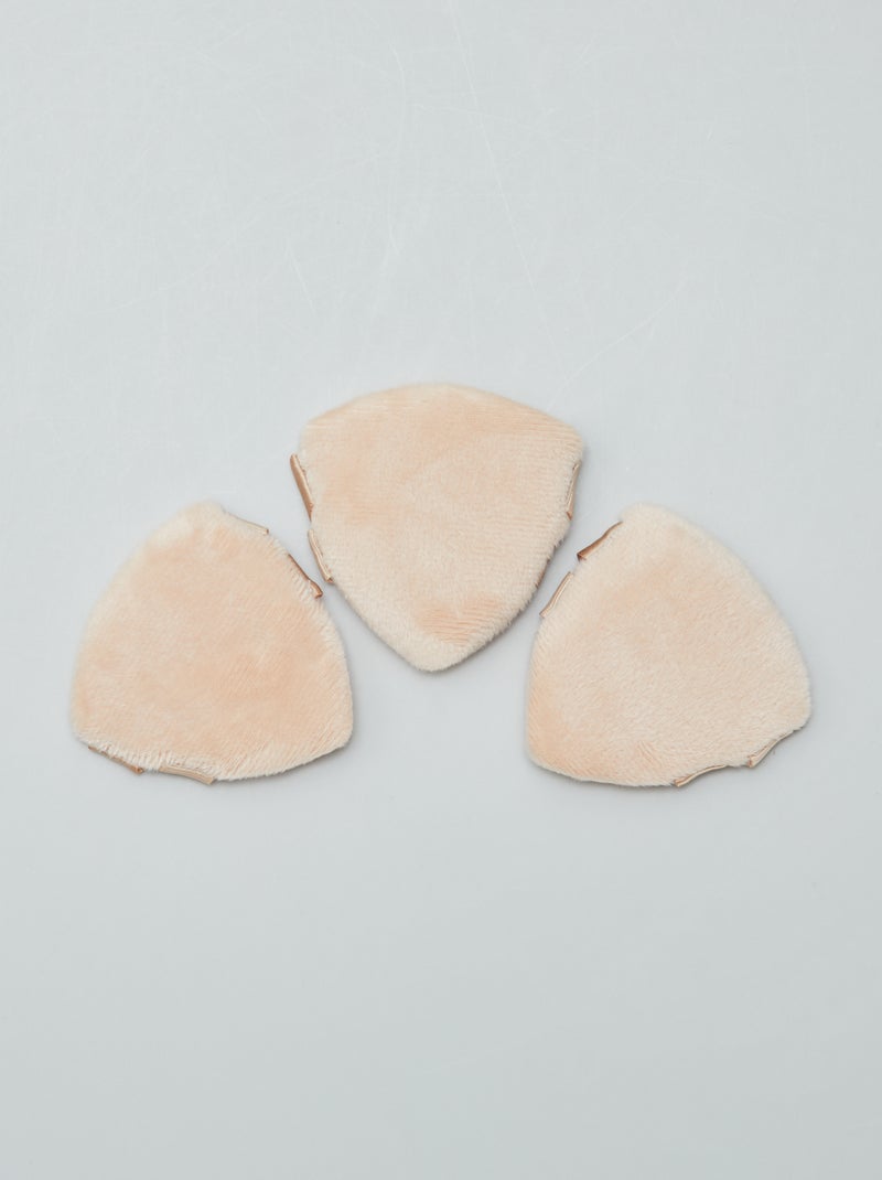 Set di 3 piumini da cipria BIANCO - Kiabi