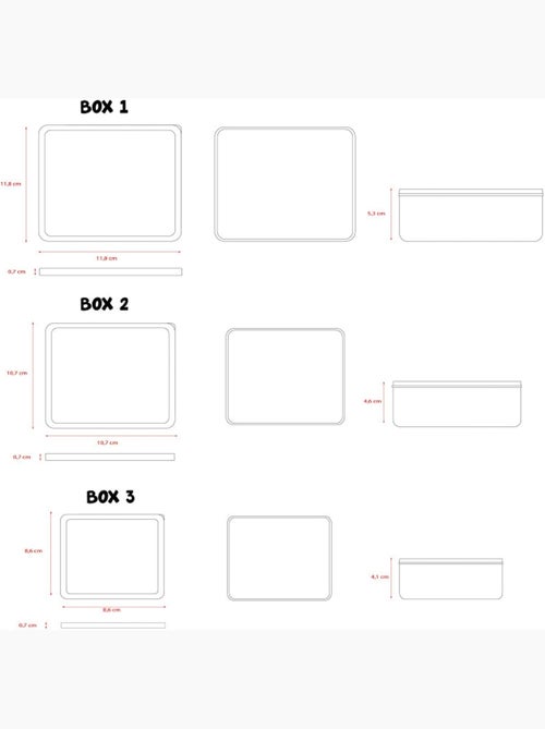 Set di 3 portamerenda - Spidey e i suoi Amici – Snackbox Spider-Man - 3 in 1 - Kiabi