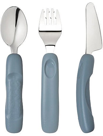 Set di 3 posate ergonomiche in acciaio inox per bambini | b.box | b.box