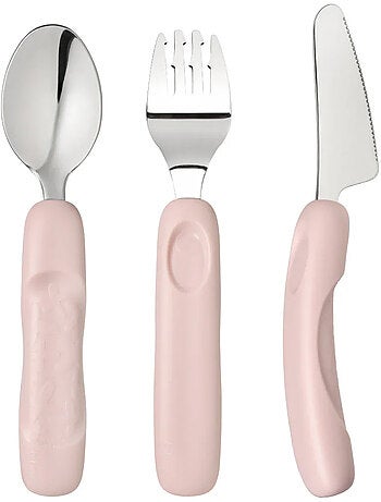 Set di 3 posate ergonomiche in acciaio inox per bambini | b.box | b.box