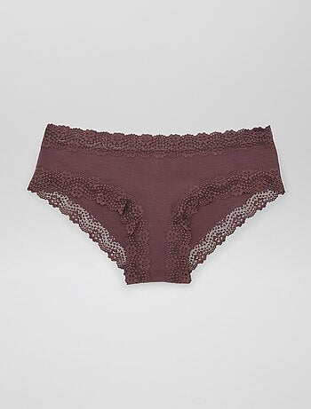 Set di 3 shorty a costine sottili