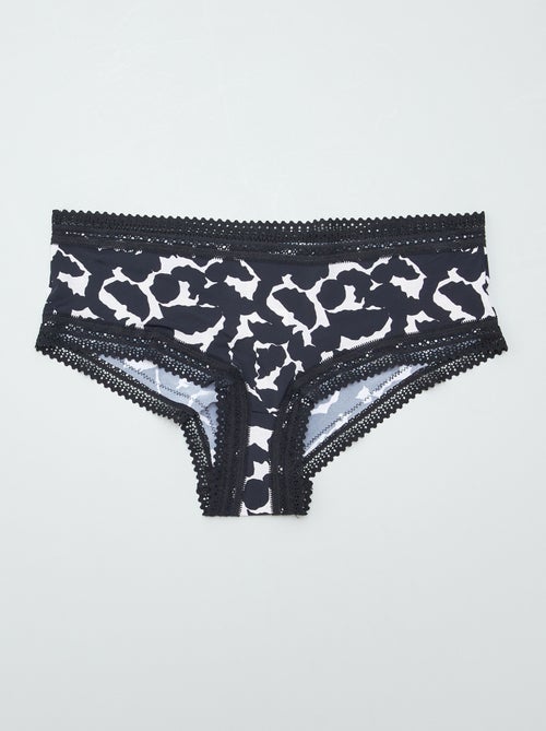 Set di 3 shorty in microfibra stampata - Kiabi