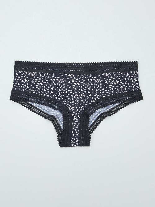 Set di 3 shorty in microfibra stampata - Kiabi