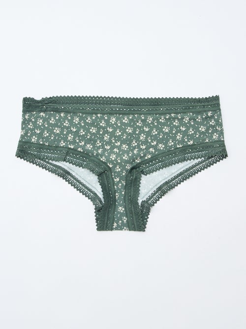 Set di 3 shorty in microfibra stampata - Kiabi