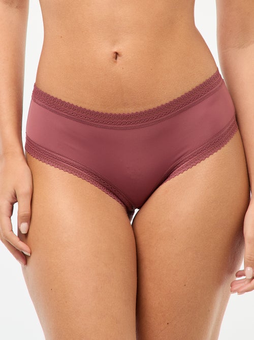 Set di 3 shorty in microfibra stampata - Kiabi