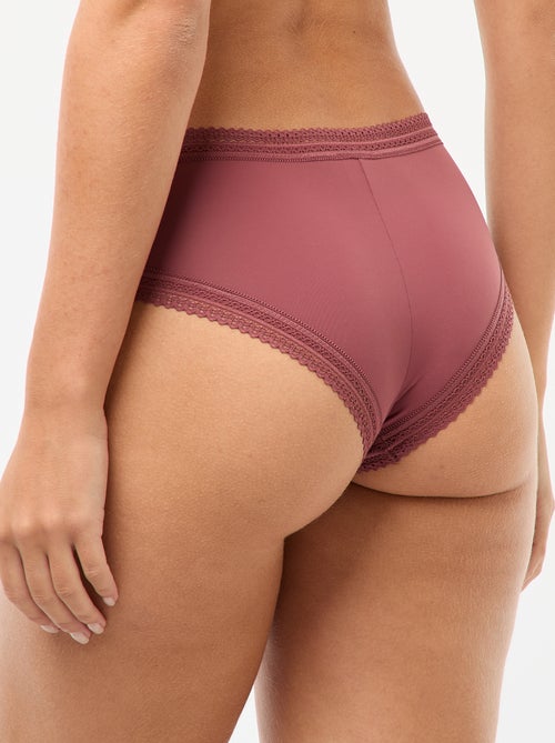 Set di 3 shorty in microfibra stampata - Kiabi