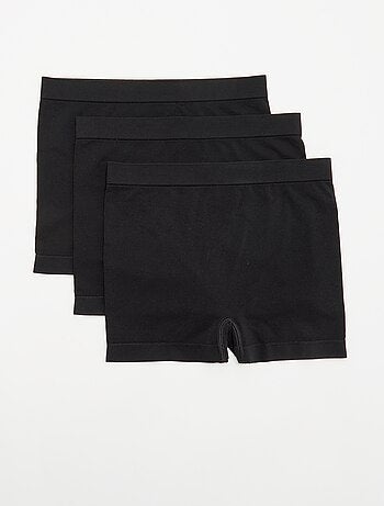 Set di 3 shorty senza cuciture