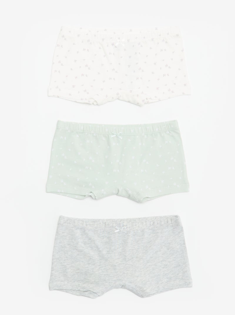 Set di 3 shorty Verde - Kiabi