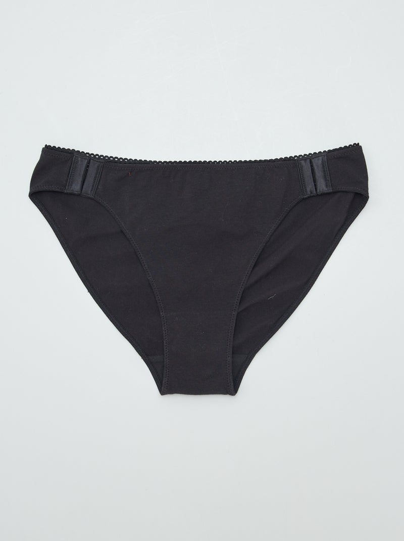 Set di 3 slip - collezione facile da indossare VERDE - Kiabi