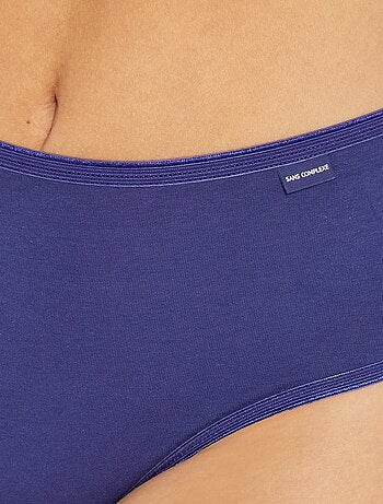 Set di 3 slip a vita alta 'Sans Complexe'