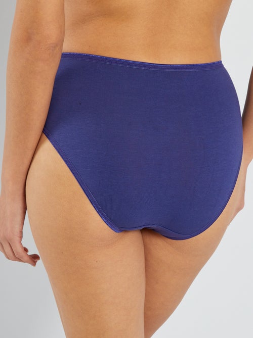 Set di 3 slip a vita alta 'Sans Complexe' - Kiabi