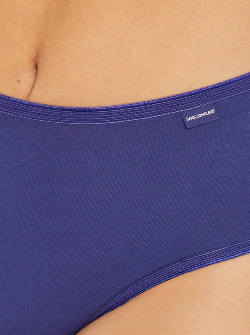 Set di 3 slip a vita alta 'Sans Complexe' - Kiabi