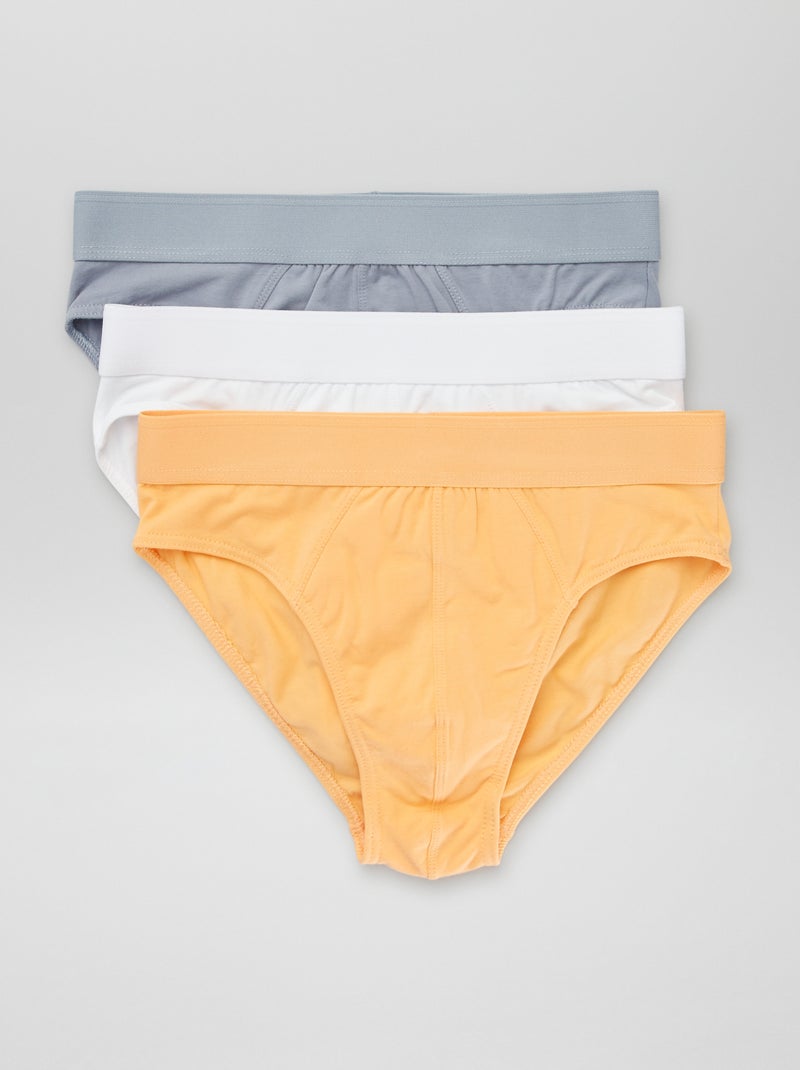 Set di 3 slip ARANCIONE - Kiabi