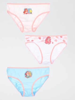 Set di 3 slip 'Ariel' 'Disney'