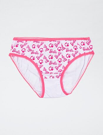 Set di 3 slip 'Barbie' in cotone
