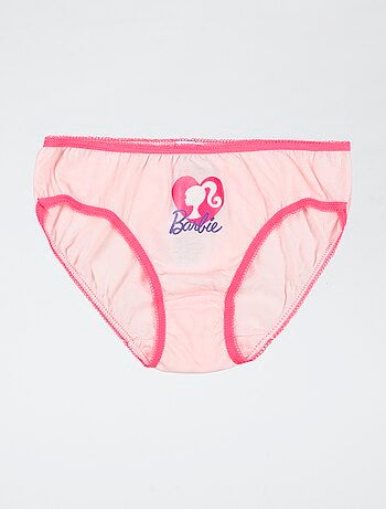 Set di 3 slip 'Barbie' in cotone