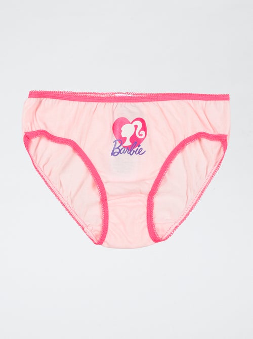 Set di 3 slip 'Barbie' in cotone - Kiabi Set di 3 slip 'Barbie' in cotone - Kiabi