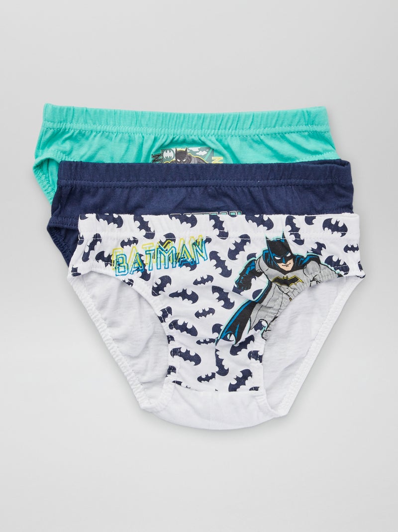 Set di 3 slip 'Batman' BLU - Kiabi