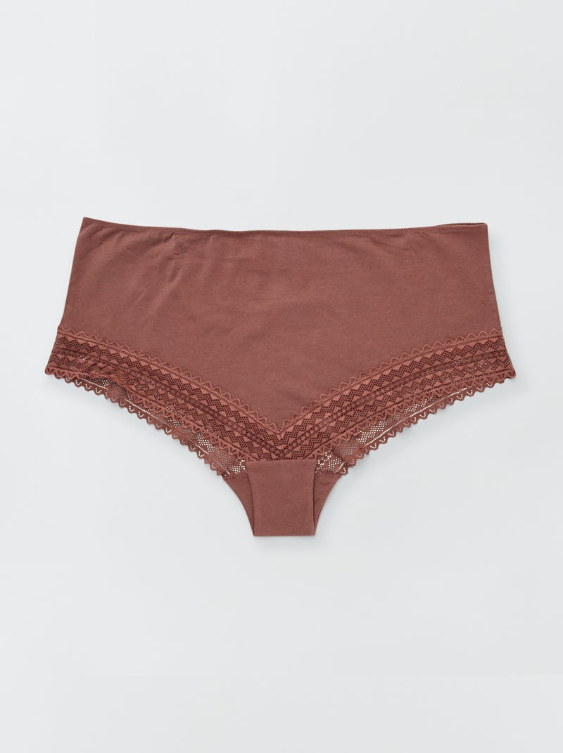 Set di 3 slip BEIGE - Kiabi