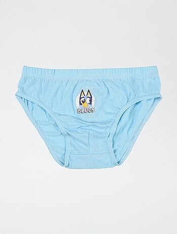 Set di 3 slip 'Bluey' in cotone