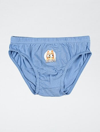 Set di 3 slip 'Bluey' in cotone