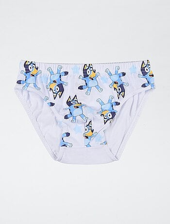 Set di 3 slip 'Bluey' in cotone