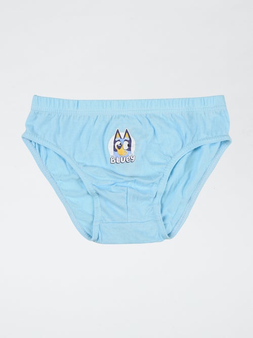 Set di 3 slip 'Bluey' in cotone - Kiabi