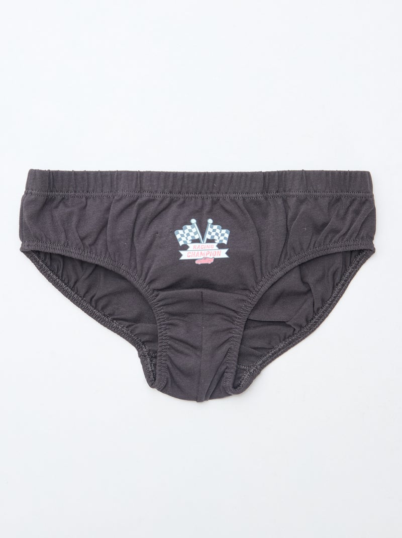 Set di 3 slip 'Cars' in cotone Blu - Kiabi