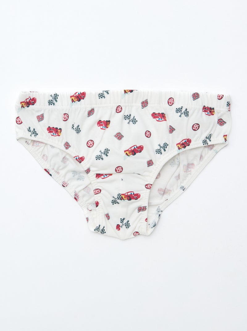 Set di 3 slip 'Cars' in cotone Blu - Kiabi
