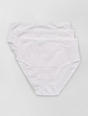 Set di 3 slip classici 'Sans Complexe'