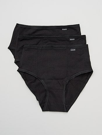Set di 3 slip classici 'Sans Complexe'