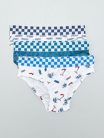 Set di 3 slip con stampa - Kiabi