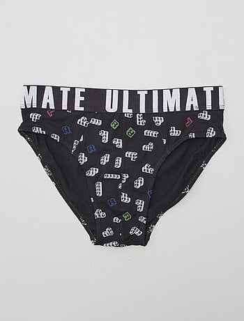 Set di 3 slip con stampa