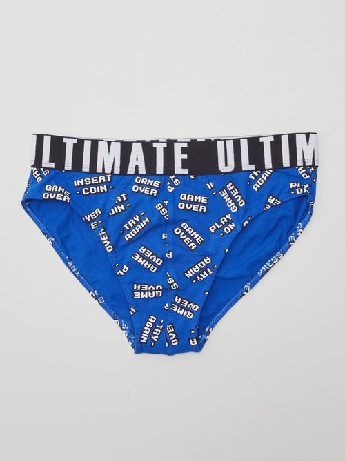 Set di 3 slip con stampa - Kiabi Set di 3 slip con stampa - Kiabi