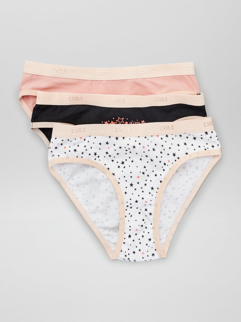 Set di 3 slip 'DIM' BEIGE - Kiabi