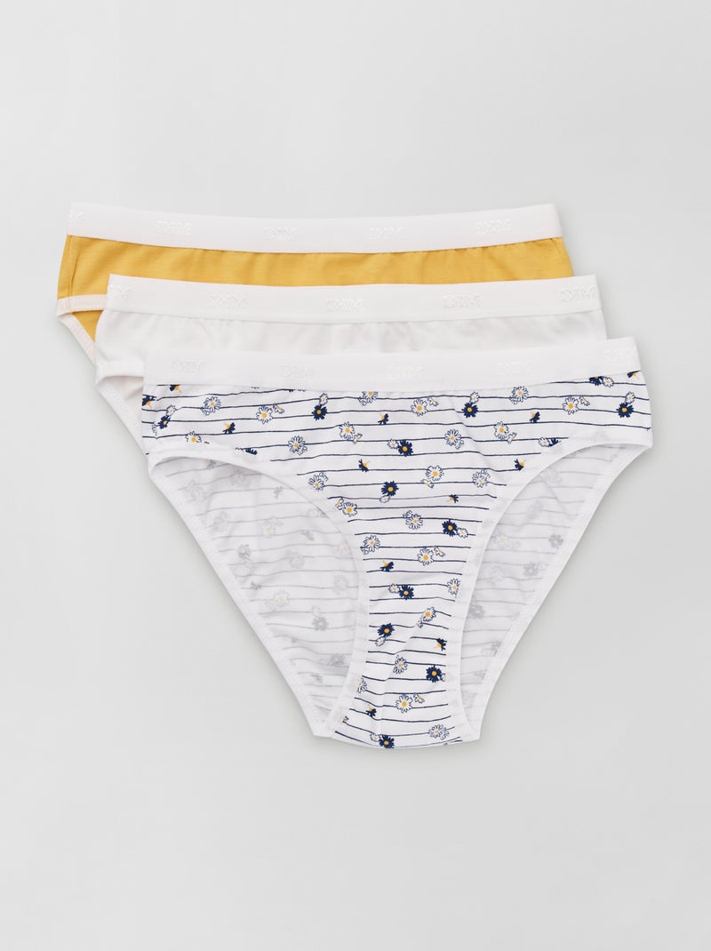 Set di 3 slip 'DIM' BEIGE - Kiabi