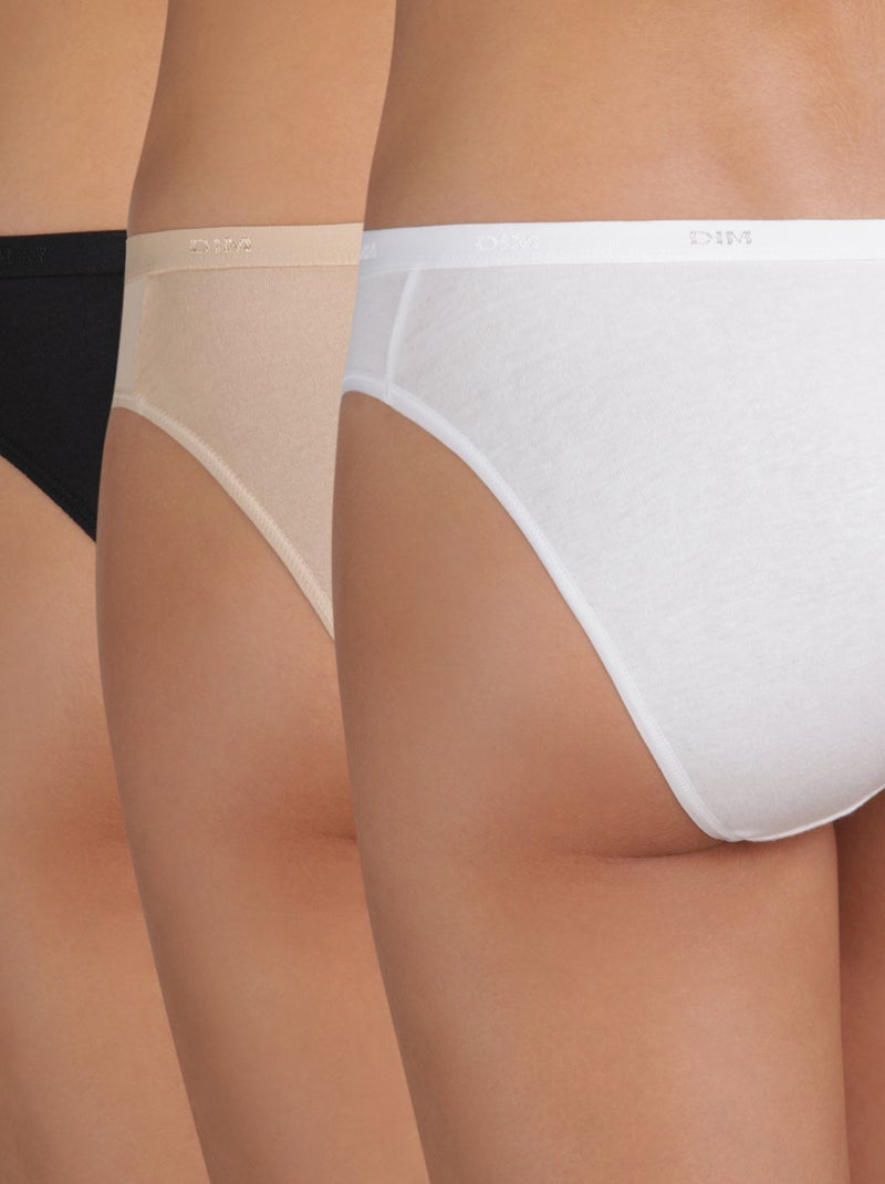 Set di 3 slip 'DIM' BIANCO - Kiabi