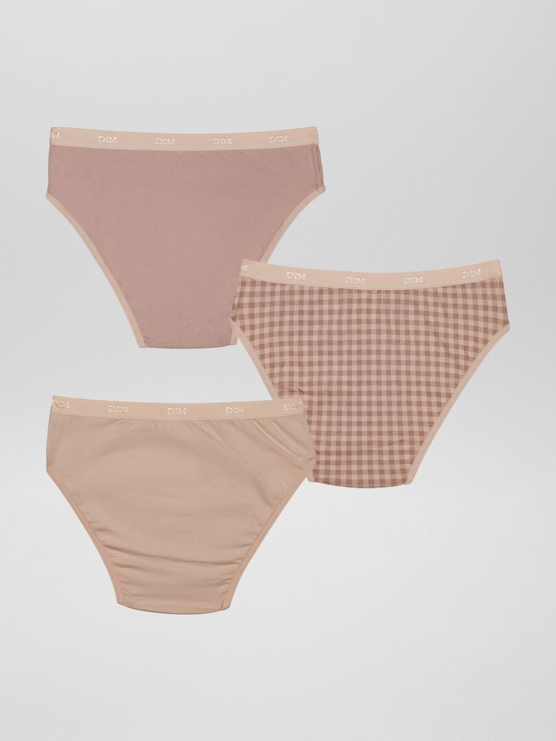 Set di 3 slip 'DIM' ROSA Kiabi 14.00€