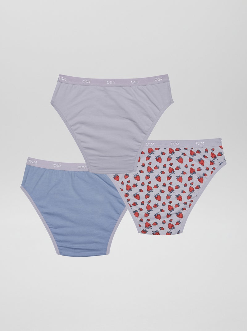 Set di 3 slip 'DIM' VIOLA - Kiabi