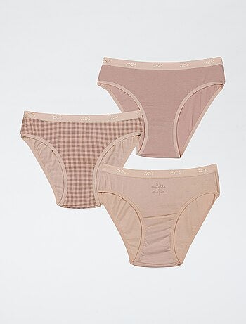 Set di 3 slip 'Dim'