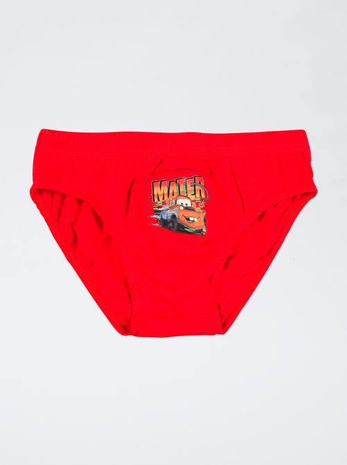 Set di 3 slip 'Disney' 'Cars' in cotone - Kiabi