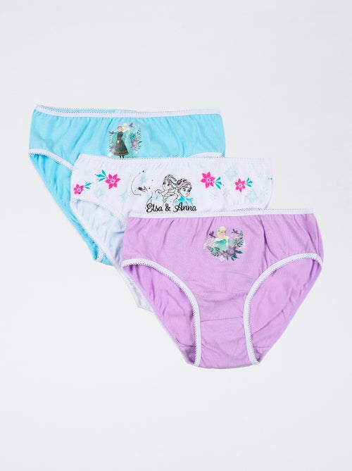 Set di 3 slip 'Disney' 'Frozen - Il regno di ghiaccio' - Kiabi