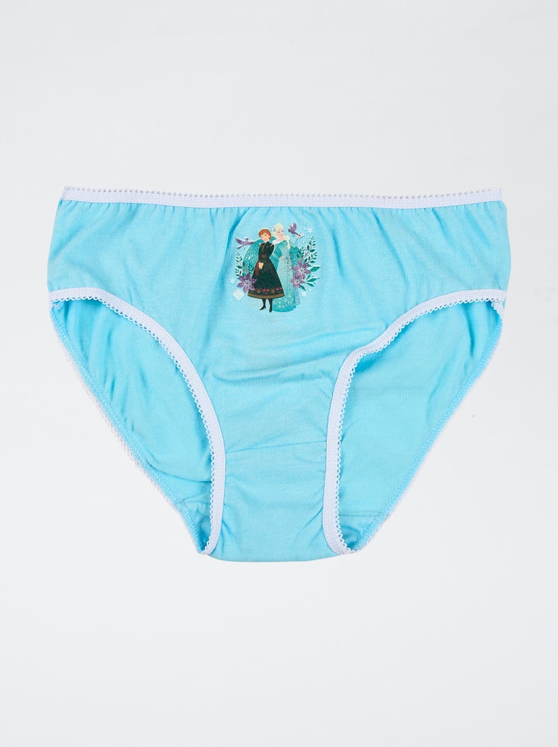 Set di 3 slip 'Disney' 'Frozen - Il regno di ghiaccio' Blu - Kiabi
