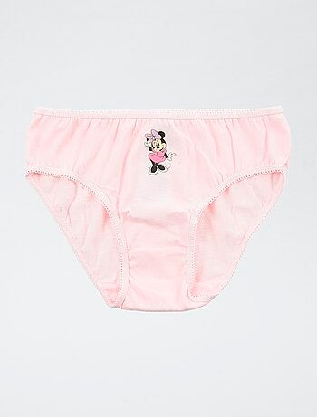 Set di 3 slip 'Disney' 'Minnie' in cotone