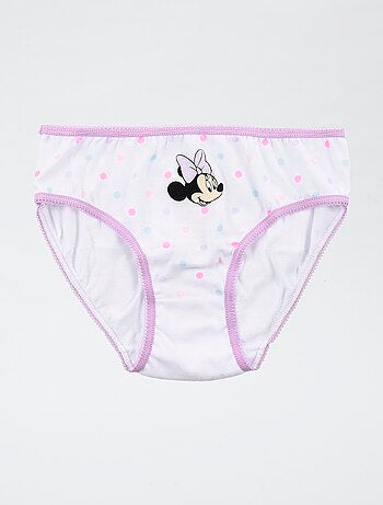 Set di 3 slip 'Disney' 'Minnie' in cotone